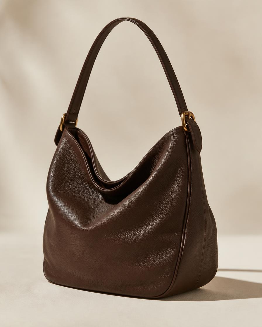 The Celestial Sigh — slouchy hobo, four colours in genuine leather